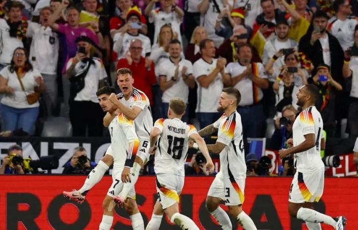 Alemania golea a Escocia en el partido inaugural de la Eurocopa en Munich