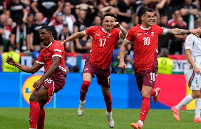 Suiza no dio lugar a sorpresas y debutó con victoria ante Hungría