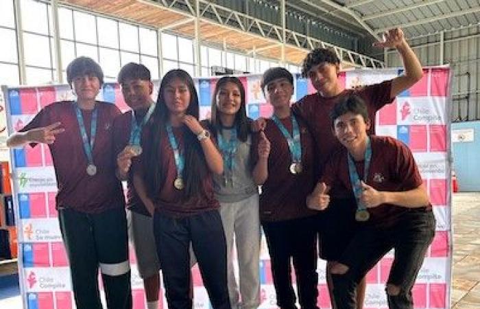 Estudiantes de Calama logran grandes triunfos en natación en Antofagasta – Diario El América – .