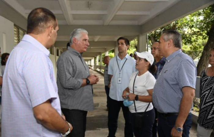 Radio Habana Cuba | Presidente Díaz-Canel en gira por La Habana
