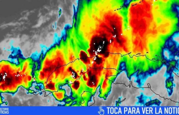 Nota informativa sobre lluvias fuertes e intensas en Cuba