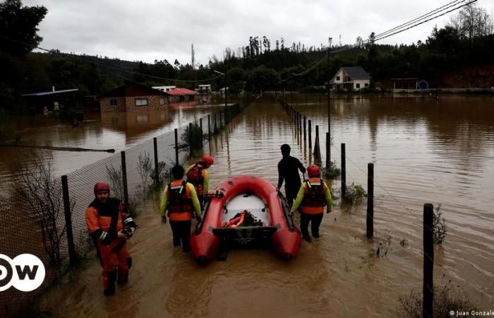 Chile en alerta máxima por intensas lluvias – DW – 13/06/2024 – .
