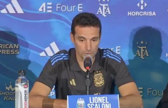 Tras Argentina-Guatemala, Lionel Scaloni confirmó jugador para la Copa América