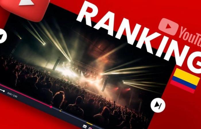 Lista de los 10 videos más populares hoy en YouTube Colombia