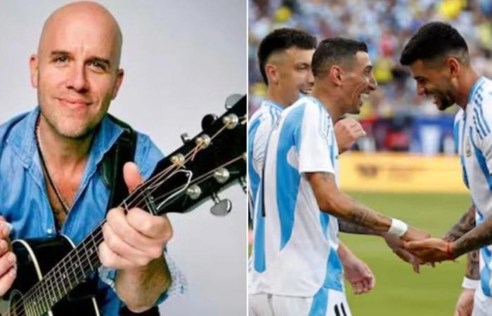 Gian Marco mostró su emoción al enterarse que una de sus canciones acompaña a la Selección Argentina