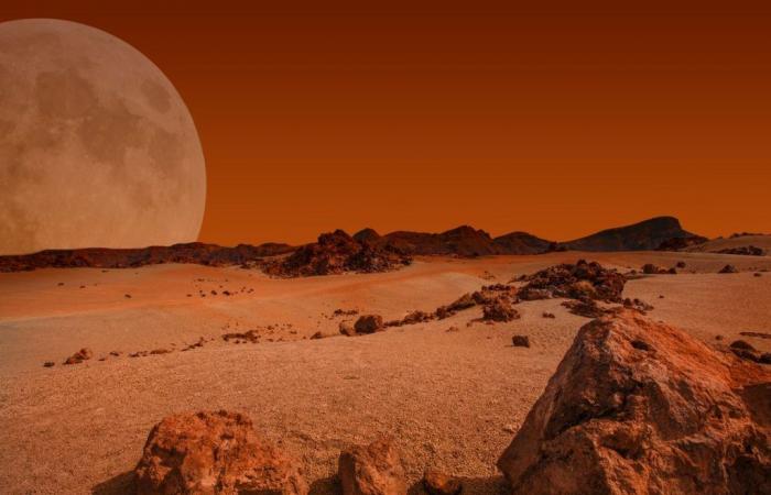 Las asombrosas imágenes de Marte iluminado por una intensa tormenta solar, registradas por el Curiosity de la NASA