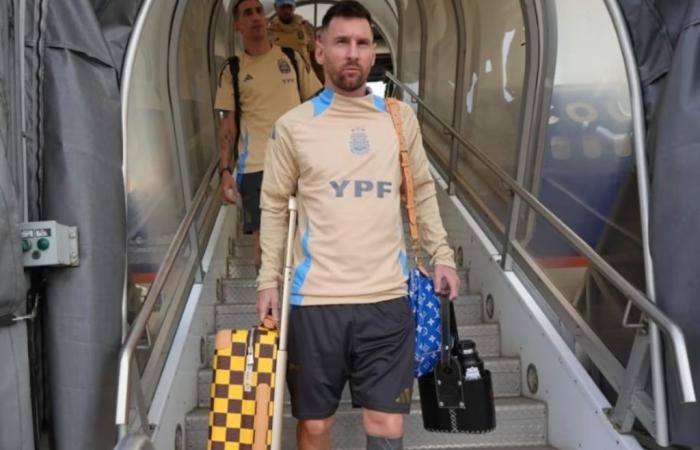 La Selección Argentina llegó a Atlanta y Lionel Messi ya está en modo Copa América
