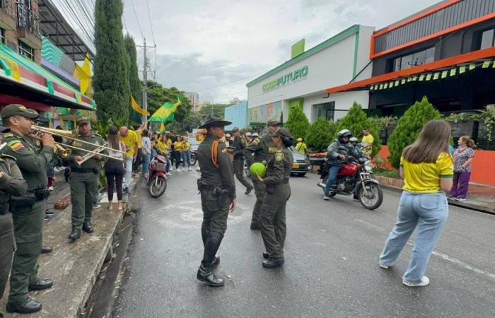 Policía desplegó 3.000 uniformados para acompañar la final del fútbol colombiano