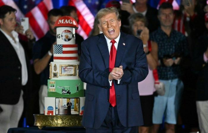 Trump ataca a migrantes “criminales” en mitin por su 78 cumpleaños – .