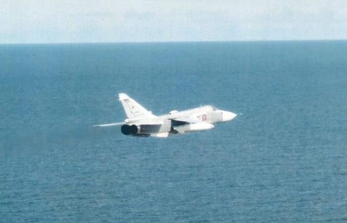 Los cazas suecos Gripen interceptaron un avión de ataque Su-24 de las Fuerzas Aeroespaciales Rusas al sur de la isla de Gotland.