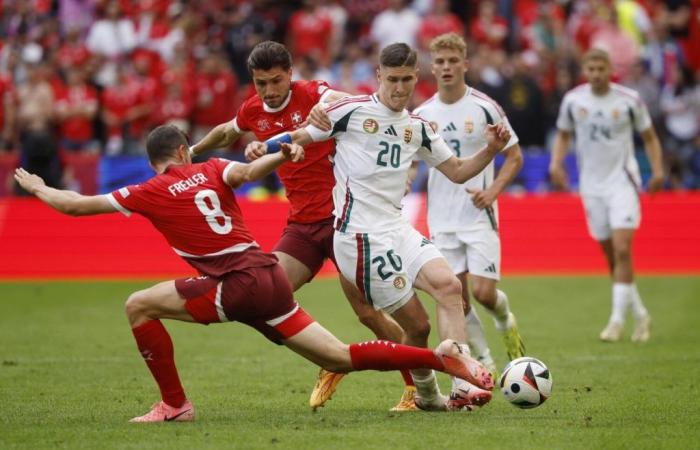 3-1. Suiza vence a Hungría y muestra sus cartas en esta Eurocopa