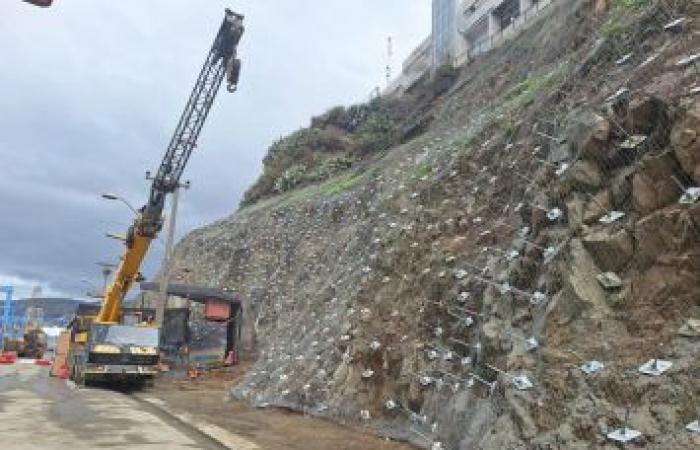 MOP finaliza obras de protección en Avenida Altamirano