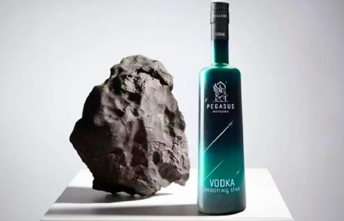 Finalmente… el bastón intergaláctico. ¡Este vodka tiene fragmentos de meteorito! – .