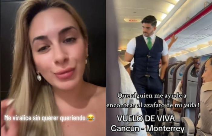 Ella es argentina, se enamoró de una azafata, contó la historia en las redes sociales y recibió un mensaje inesperado