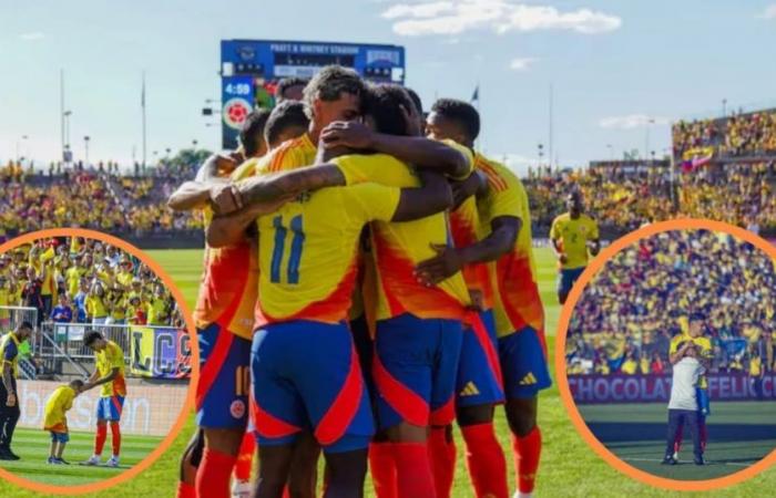 Los niños irrumpieron en el partido amistoso Colombia vs. Bolivia moviendo a los jugadores y asistentes
