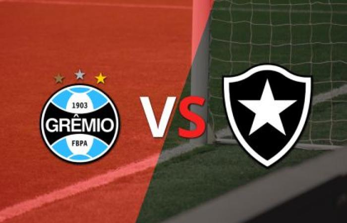 Comienza el partido entre Grêmio y Botafogo en el estadio Kléber Andrade