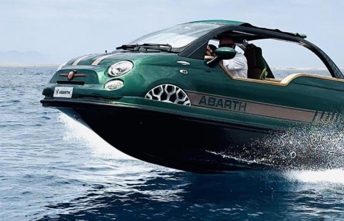 Abarth se acerca al mundo náutico con el sorprendente Offshore