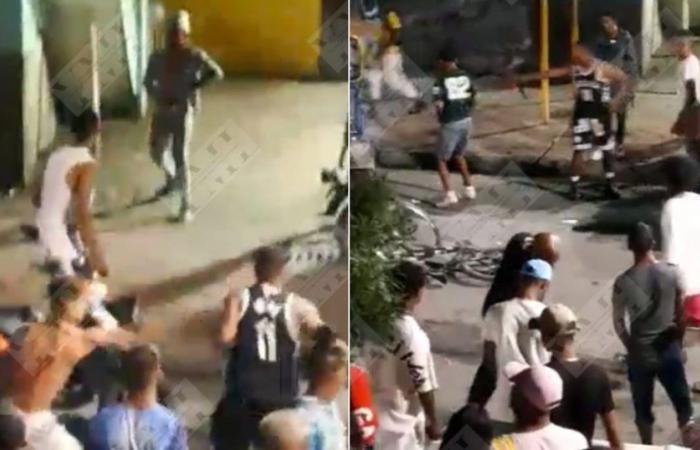 Dos heridos graves tras pelea en fiesta callejera en Santiago de Cuba
