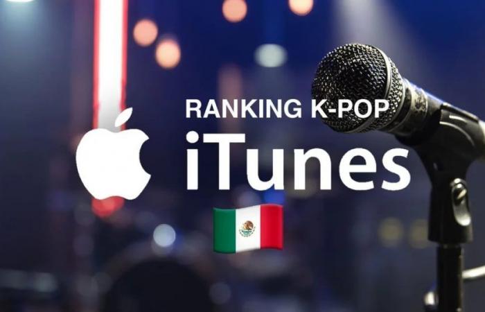 Canciones de K-pop en iTunes México para reproducir hoy