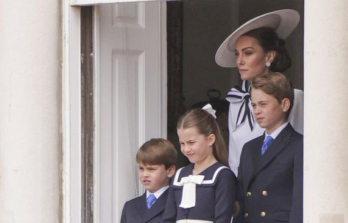 El simpático comentario que el Príncipe George le hizo a Kate Middleton en ‘Trooping the Color’