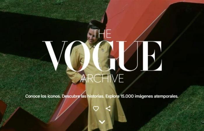 Google y Vogue se unen para permitirte explorar la historia de la legendaria revista a través de 15.000 imágenes.