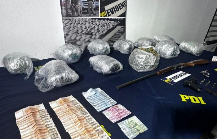 Prisión preventiva para narcotraficantes que operaban en Curicó