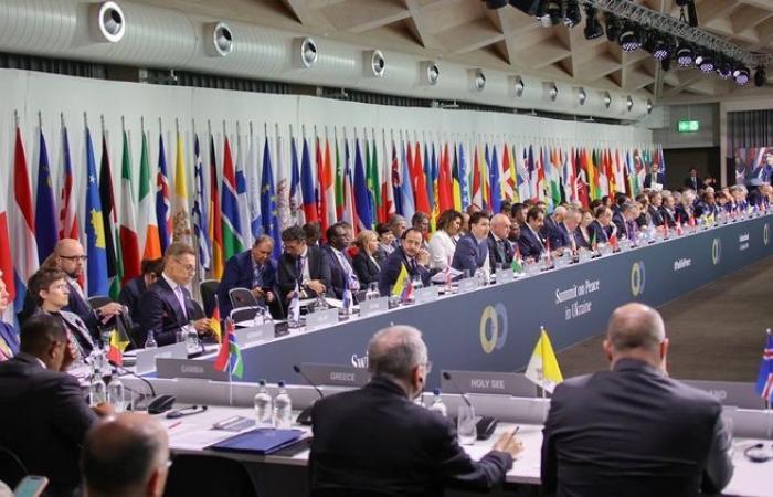 Javier Milei firmó la declaración de la Cumbre de Paz por la integridad territorial de Ucrania