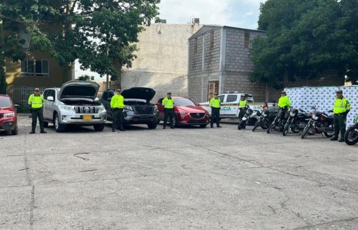 Policía de Cesar recuperó vehículos valorados en más de $550 millones