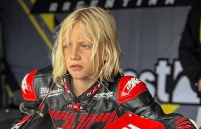Lorenzo Somaschini, el prodigio del motociclismo argentino, sufrió un grave accidente en Brasil y está internado en cuidados intensivos