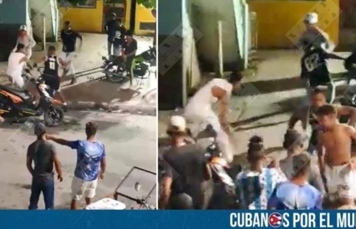 Reportan pelea en fiesta callejera en Santiago de Cuba – .