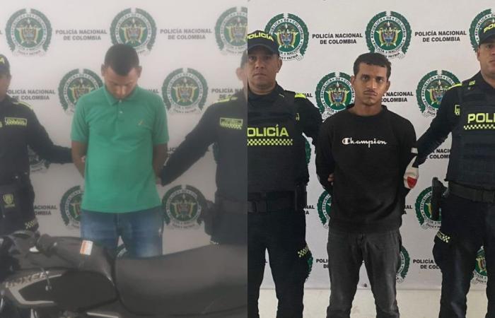 Capturaron a dos personas en Riohacha por recepción y tráfico de estupefacientes