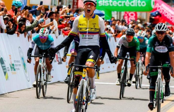 El antioqueño Alejandro Osorio ganó la segunda etapa de la Vuelta a Colombia