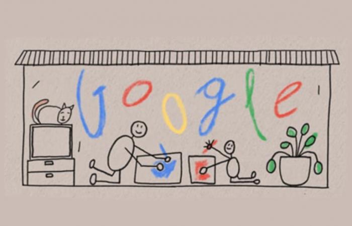 qué se celebra hoy y por qué Google dedicó su doodle a los papás
