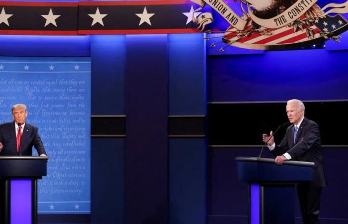 Los equipos de campaña de Biden y Trump acordaron las reglas para el primer debate presidencial en EE.UU.