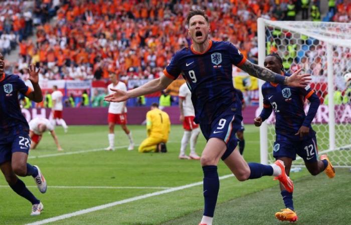 Weghorst le dio a Holanda la victoria ante Polonia en su debut en la Eurocopa