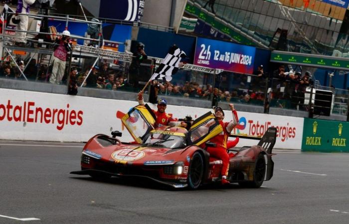Ferrari gana las 24 Horas de Le Mans por delante del Toyota de Pechito López