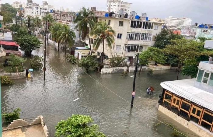 Fuertes lluvias en Cuba en la última semana