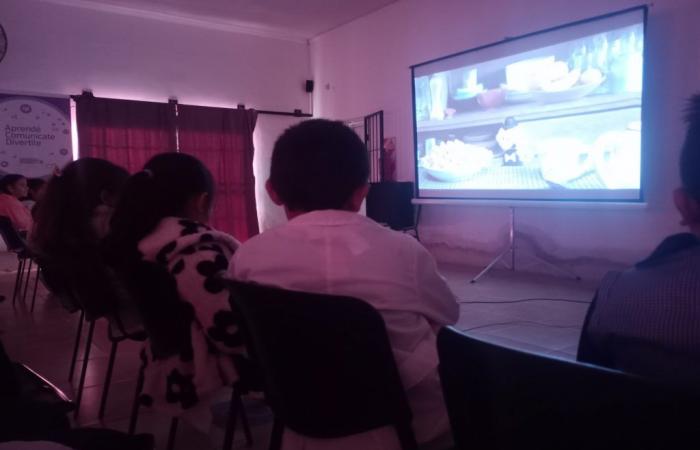 Cine en la escuela llegó a siete localidades y comunas del departamento de Colón