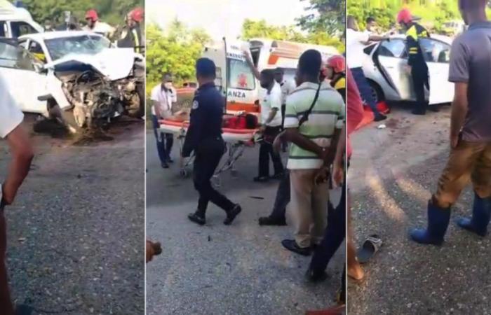 Auto sufre grave accidente en carretera de Santiago de Cuba