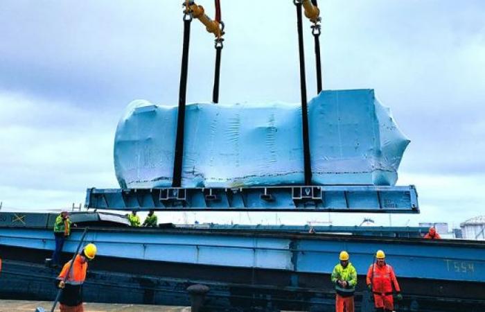 Maersk Project Logistics transportará los sistemas de propulsión de uno de los aerogeneradores más grandes del mundo