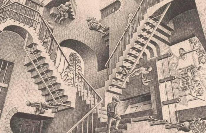 “Relatividad”, de MC Escher – .