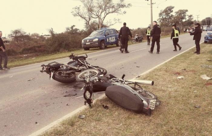 Un hombre murió en un choque entre motos en la Ruta 64 – .