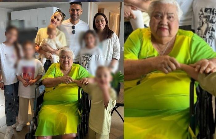 Muere en Santa Marta la abuela del jugador colombiano Falcao García