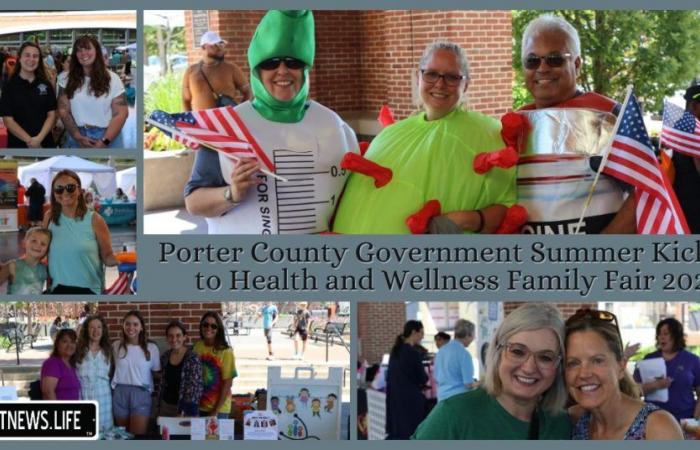 El Departamento de Salud del Condado de Porter organiza la feria inaugural de salud y bienestar comunitario -.