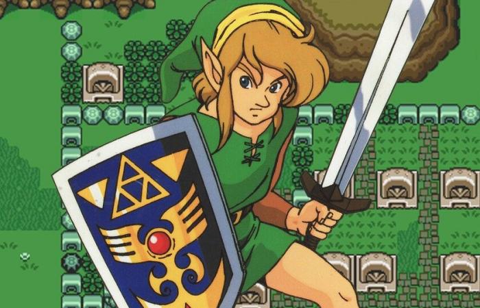 Link de The Legend of Zelda murió y su tumba está en Final Fantasy