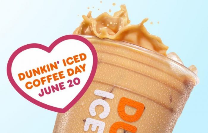 Dunkin inicia el verano con el Día del café helado