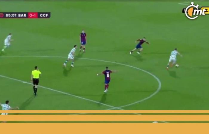 Anulan posible jugada de gol en Barça B vs Córdoba y genera polémica