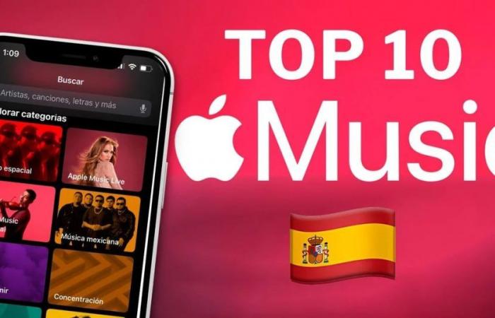 La canción más escuchada en Apple España este día