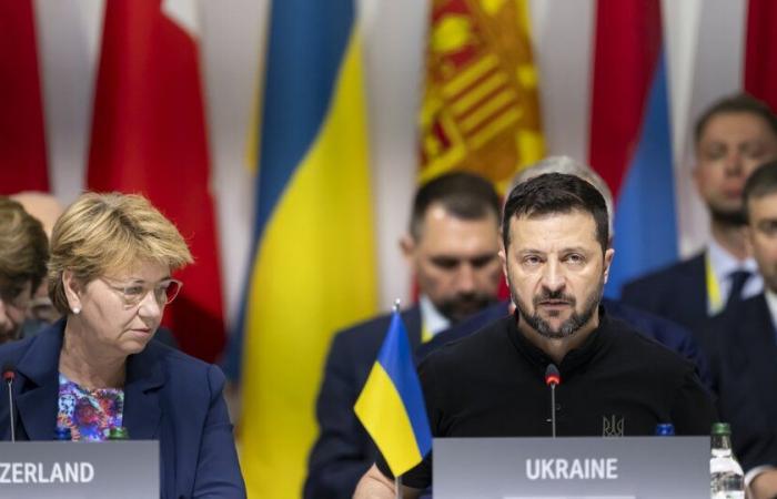 La Cumbre de Paz ratificó la integridad de Ucrania pero llamó a negociar con Rusia