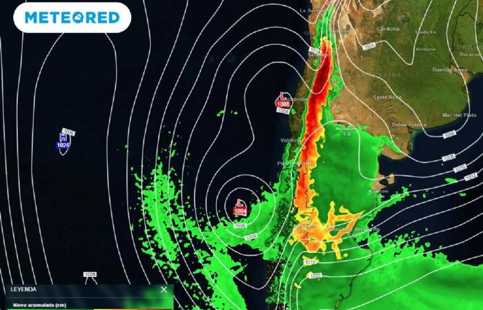 Fuerte tormenta impactará 11 regiones con intensas lluvias y rachas de hasta 100 km/h